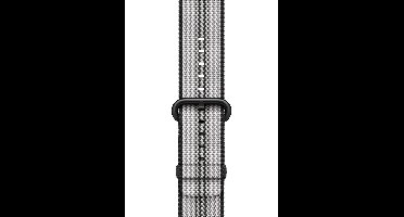 Apple 42mm Black Stripe Woven Nylon