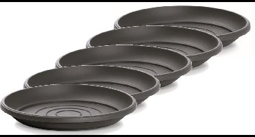 Onderschotel Terra 21cm ANTRACIET Prosperplast / 5 STUKS ! /