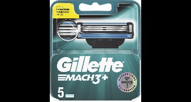 Gillette Mach3 Scheermesjes Mannen - 5 Stuks