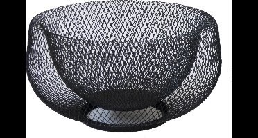 Kela Keuken Marlo Fruitmand - Metaal - Ø22.5 cm - Zwart
