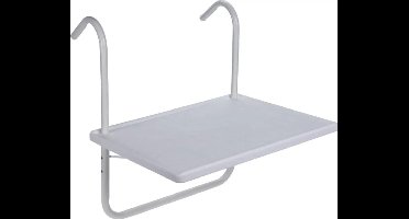 Ambiance Balkontafel - wit - 55x41x52.1 cm