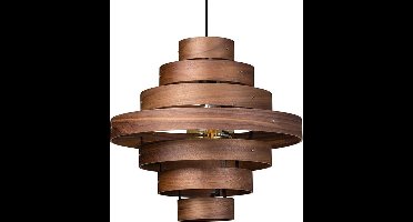 ETH HL Helix - Hanglamp - 1 lichts - Ø 500 mm - bruin