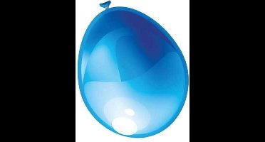 Ballonnen 30cm parel blauw (10 stuks)