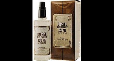 Diesel - Fuel for Life  cologne splash and Spray edt 120ml