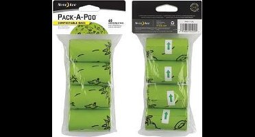 NITE IZE PACK-A-POO DOG Compostable Refill Bags - 4 Pack
