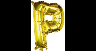 Ginger Ray Pick & Mix - Folieballon letter P - goud