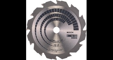 CIRKZB CONSTR. WOOD 190X20/16X2,6 12T FWF
