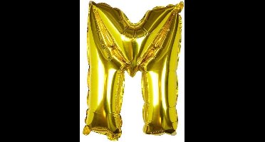 Ginger Ray Pick & Mix - Folieballon letter M - goud