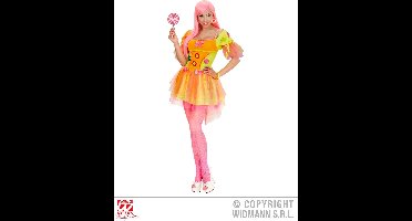 Neon Fantasy dame jurk - Maat S