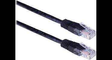 Ewent EW9527 netwerkkabel 5 m Cat5e U/UTP (UTP) Zwart