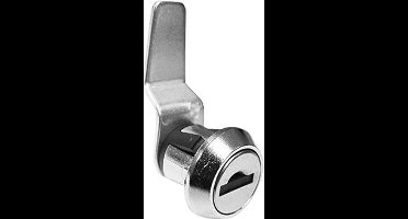 17mm Kantel slot - rond - kunststof borging