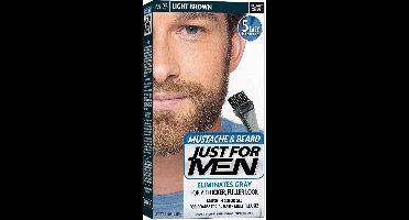 Just For Men Snor En Baard Licht Bruin M-25