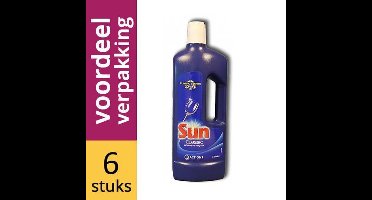 Sun Vaatwas Spoelglans - 6 x 750ML - Voordeelverpakking