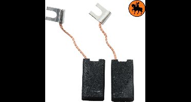 Koolborstelset voor Bosch PWS 14-180 - 6,3x12,5x23mm - Vervangt 1.607.014.106