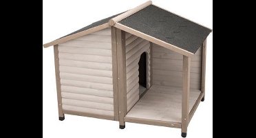 Trixie - Hondenhok Lodge - Grijs - 130x100x105 cm