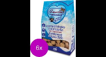Renske Gezonde Beloning Hartjes 150 g - Hondensnacks - 6 x Vis