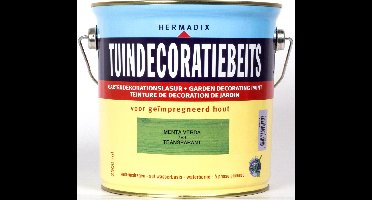 Hermadix Tuindecoratiebeits Transparant - 2,5 liter 783 Menta Verda