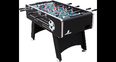 Cougar Arena TS Voetbaltafel - Zwart - Telescopische stangen - 141 x 75 x 88 cm
