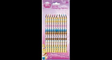 Belle en Assepoester kleurpotloden set 10 stuks