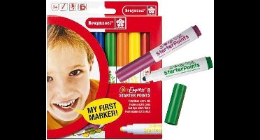 Bruynzeel Viltstiften Dik 8 Stuks