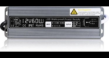 LED driver 12volt 5A 60W IP67