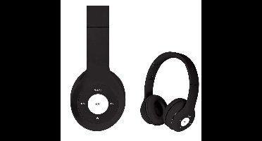 Platinet Omega FH0915B headset - bluetooth 3.0 - 8 uur speeltijd - handsfree bellen - SD-kaartlezer - zwart