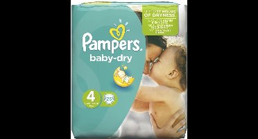 Pampers Baby Dry Luiers Maat 4 - 25 stuks