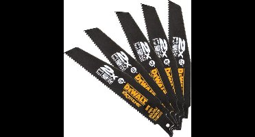 DeWalt DT2301L Reciprozaagblad - 152 x 2,5mm - Universeel (5st)