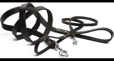 Beeztees Geniet - Hondenriem - Zwart - 130x16cm