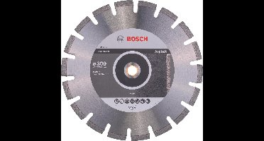 Bosch - Diamantdoorslijpschijf Standard for Asphalt 300 x 20/25,40 x 2,8 x 10 mm
