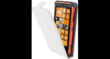 Mobiparts Premium Flip Case Nokia Lumia 620 White