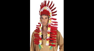 "Hoofdtooi van Idiaanse leider - Verkleedhoofddeksel - One size"