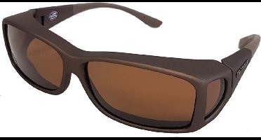 Cocoons overzetzonnebril Wide Line ML zand/amber