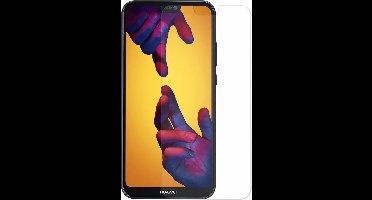Screenprotector geschikt voor Huawei P20 Lite Tempered Glass Glazen Gehard Transparant 9H 2.5D - iCall