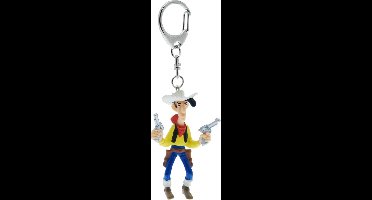 Plastoy: Sleutelhanger Lucky Luke Met 2 Pistolen