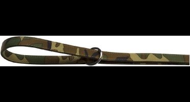 Topmast Hondenriem - Camouflage - Hondenlijn - Nylon - 100 cm x 15 mm - Sterk