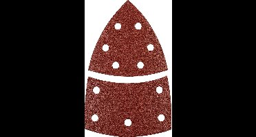 KWB schuurschijf 100 x 62, 93 mm - Korrel 40 - Klittenbandhechting - 496104 - 5 stuks