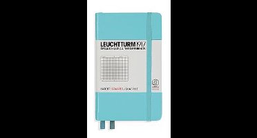 Leuchtturm1917 Notitieboek - Pocket - Geruit - Licht Blauw