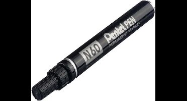 Pentel merkstift - pen afgeschuind - n60A zwart