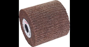 Bosch lamellenschuurwals met vlies - korrel grof