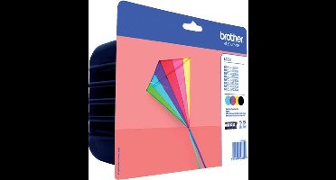 Brother LC-223 - Inktcartridge - Zwart / Cyaan / Magenta / Geel