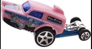 Hot Wheels Looney Tunes Auto Hw Poppa Wheelie Roze 6 Cm