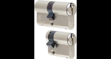 Oxloc Profielcilinderset 2 x 30/30 + 1 x 10/30 gls o7 SKG***