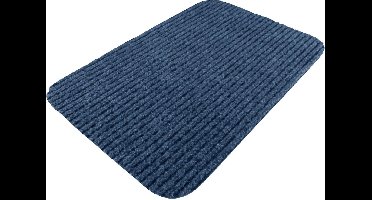 Deurmat voor buiten en binnen - Blauw - 80 x 200 cm