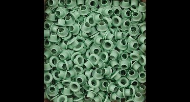Hobbypakket - Eyelets light aqua 25 pcs. - 1 stuk