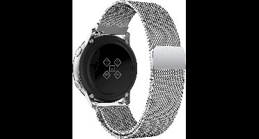Bandje geschikt voor Samsung Galaxy Watch Active 2 (40 & 40 mm) - Zilver Milanese Band