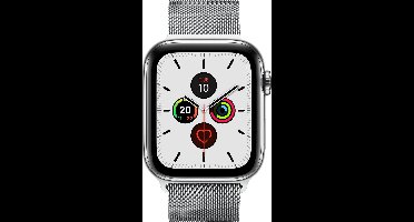 Apple Watch Series 5 GPS + Cell 44mm Steel Case Milanese Loop