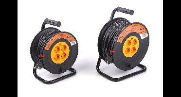 HBM Stroomhaspel, Kabelhaspel 3 x 1,5 mm – 50 Meter 3 x 1,5 mm