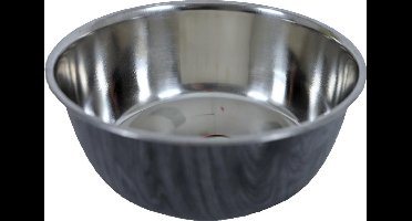 Eetbak hond RVS deco grijs 1890 ml