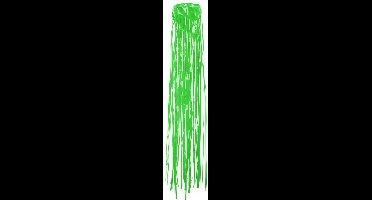 PVC slierten windsock groen 80 cm BRANDVEILIG